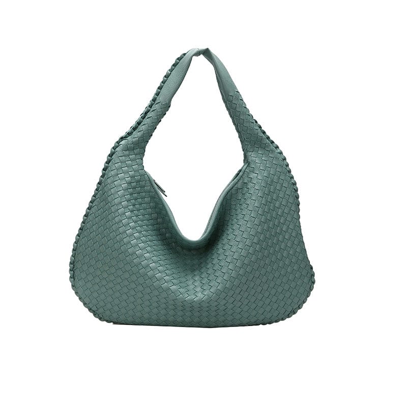 2023 Designer Fashion Leather Woven Purse for Women Luxury Top-handle Soft Tote Handbags Women Shoulder Bags