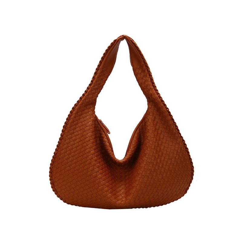 2023 Designer Fashion Leather Woven Purse for Women Luxury Top-handle Soft Tote Handbags Women Shoulder Bags