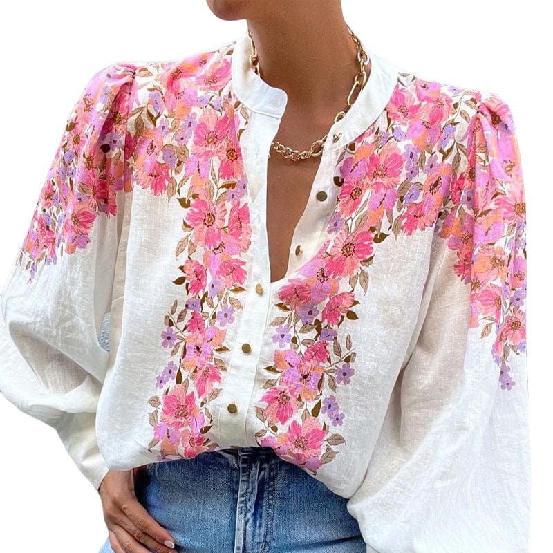 2023 New Arrivals Cotton Linen Shirt Casual Summer Women O-neck Short Sleeve White Pullover Top Elegant Cozy Linen Blouse