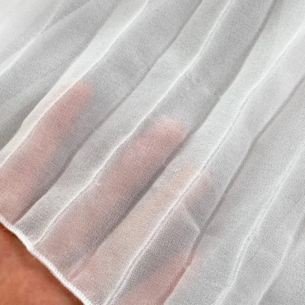 2023 New Ladies Spring Summer Solid Puff Sleeve Ruffle Cake Casual Dresses Women