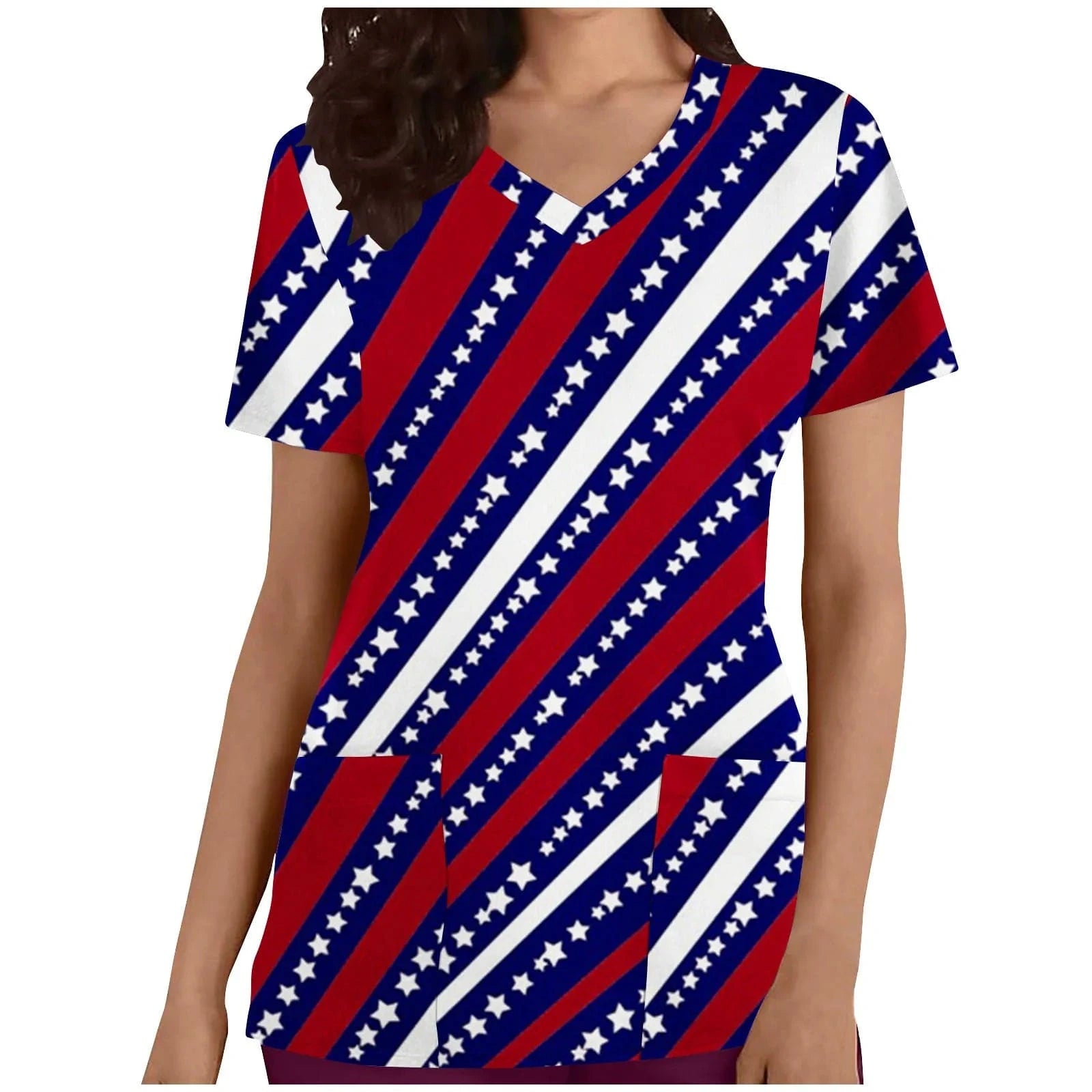 2023 new style fashion Custom Nurse Scrub Top doctor Nursing Scrubs Uniform Long Sleeves Scrubs printed Tops