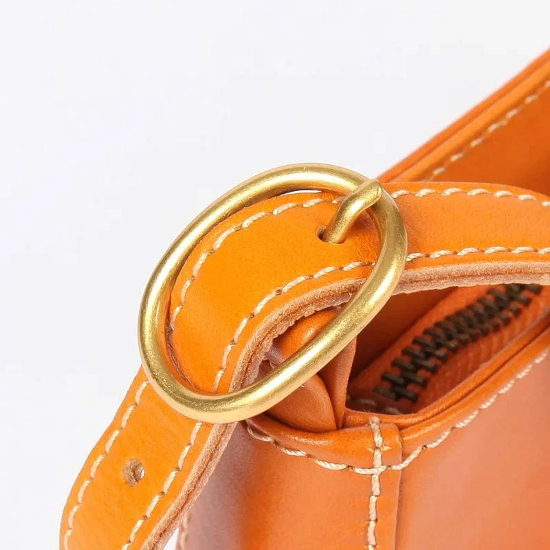 2023 New Summer Casual Ladies Genuine Leather Shoulder Bag Senior Texture Ladies Shoulder Bag