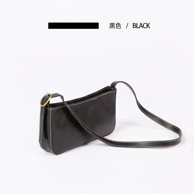 2023 New Summer Casual Ladies Genuine Leather Shoulder Bag Senior Texture Ladies Shoulder Bag