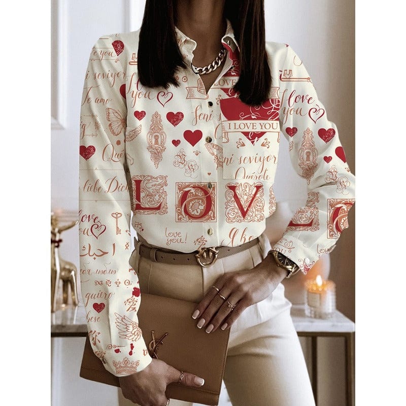 2023 Women Ladies Fashion Blouse Spring Autumn Long Sleeve Lady Office Work Shirts Tops Casual Elegant Blouses