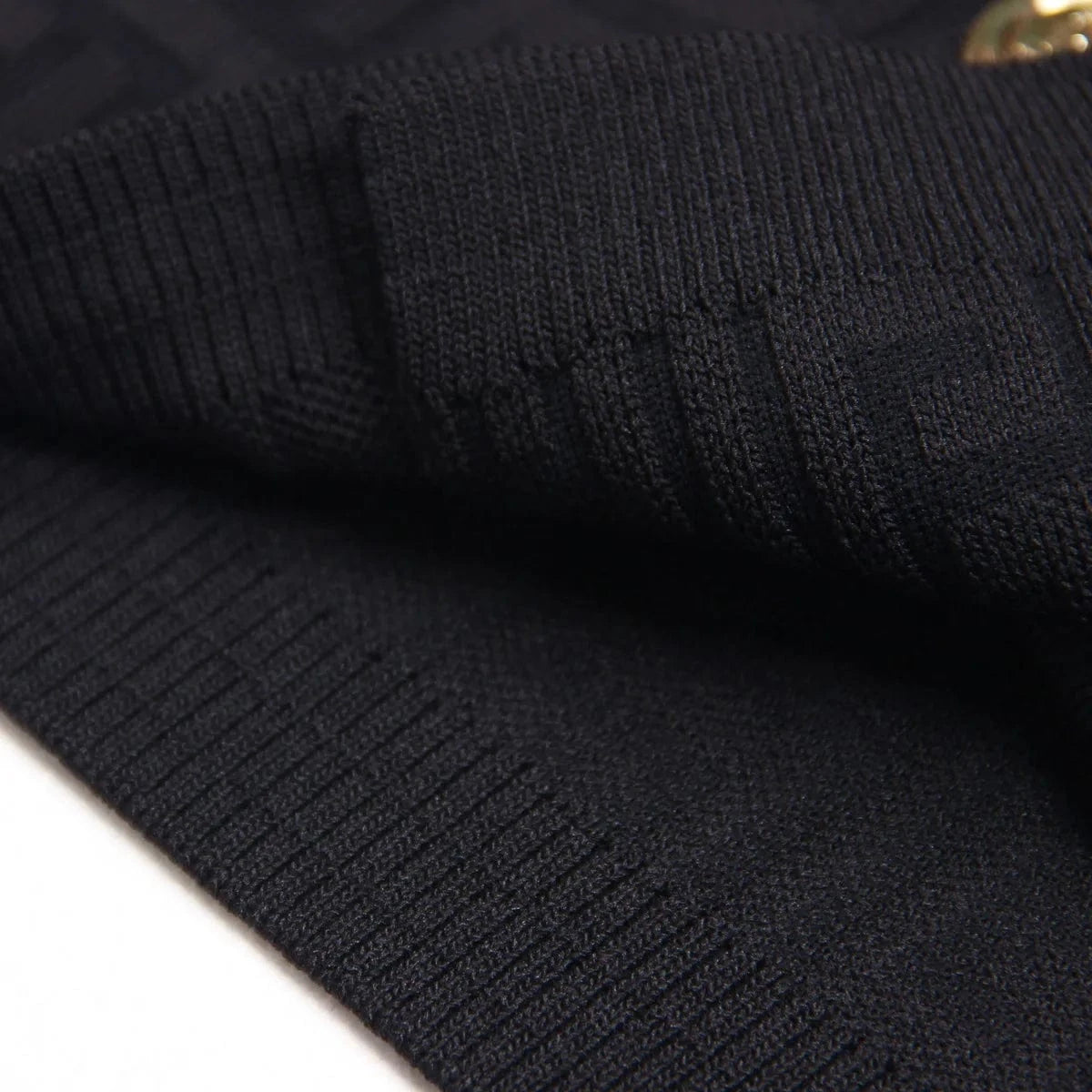 2024 new arrivals spring summer collection women suit collar slim fit knitted sweater dresses