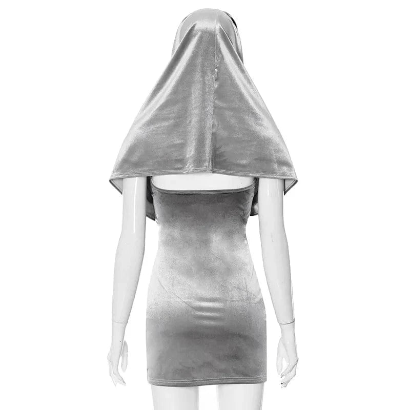 2024 Spring autumn New Stylish Women Dress Two Piece Set Bodycon Tight Velvet Dress Casual Women Set