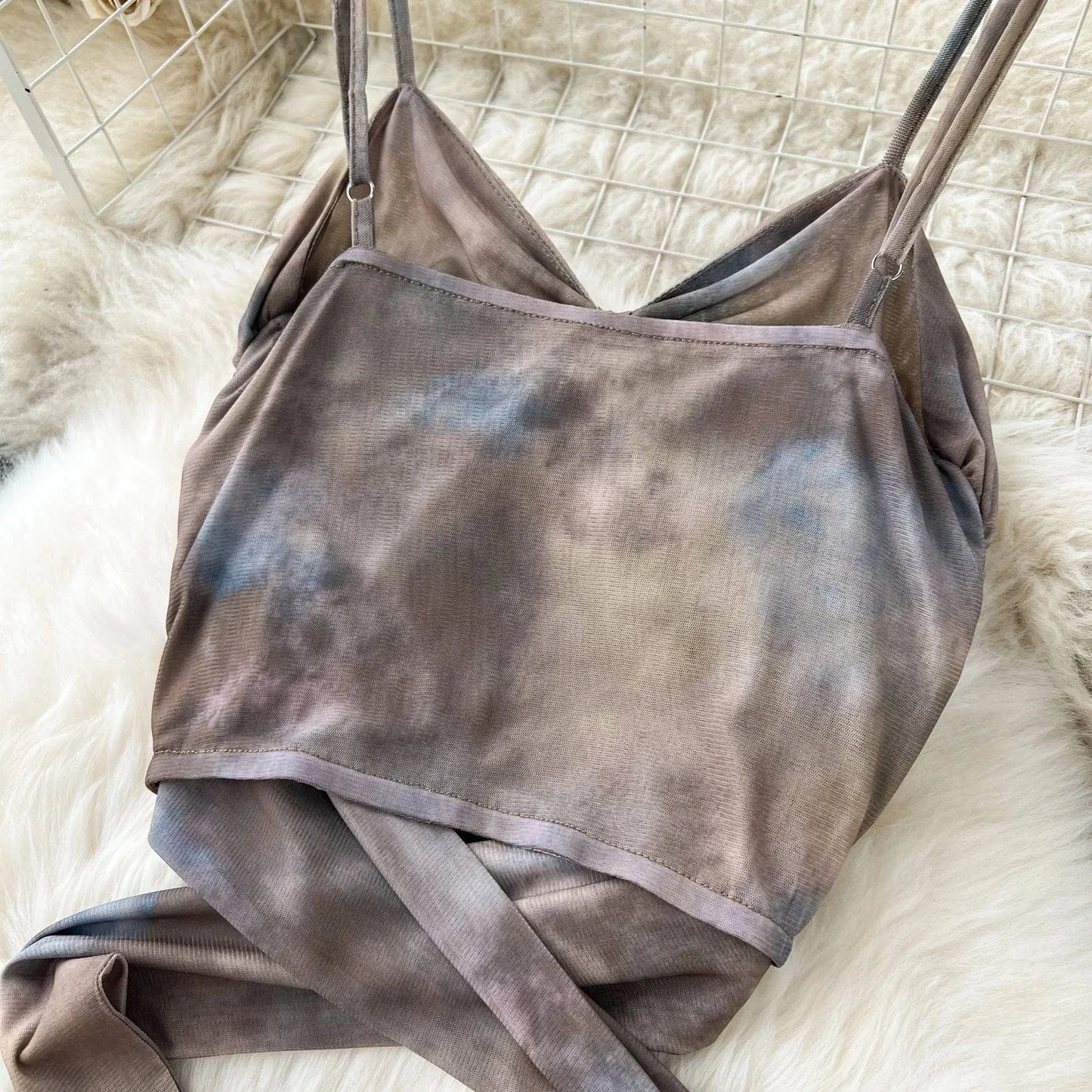 2024 Spring Summer Fashion Women Elegant Sleeveless Cropped Tanks Tops High Waist 2 Pieces Skirts Suit