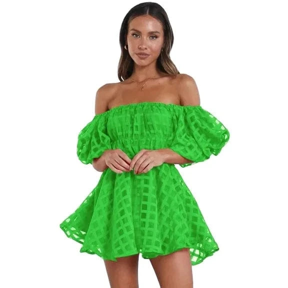 2024 Summer Best-Selling Women's  Sexy High Waist Sleeveless Solid Color Fashionable Casual Short Dress