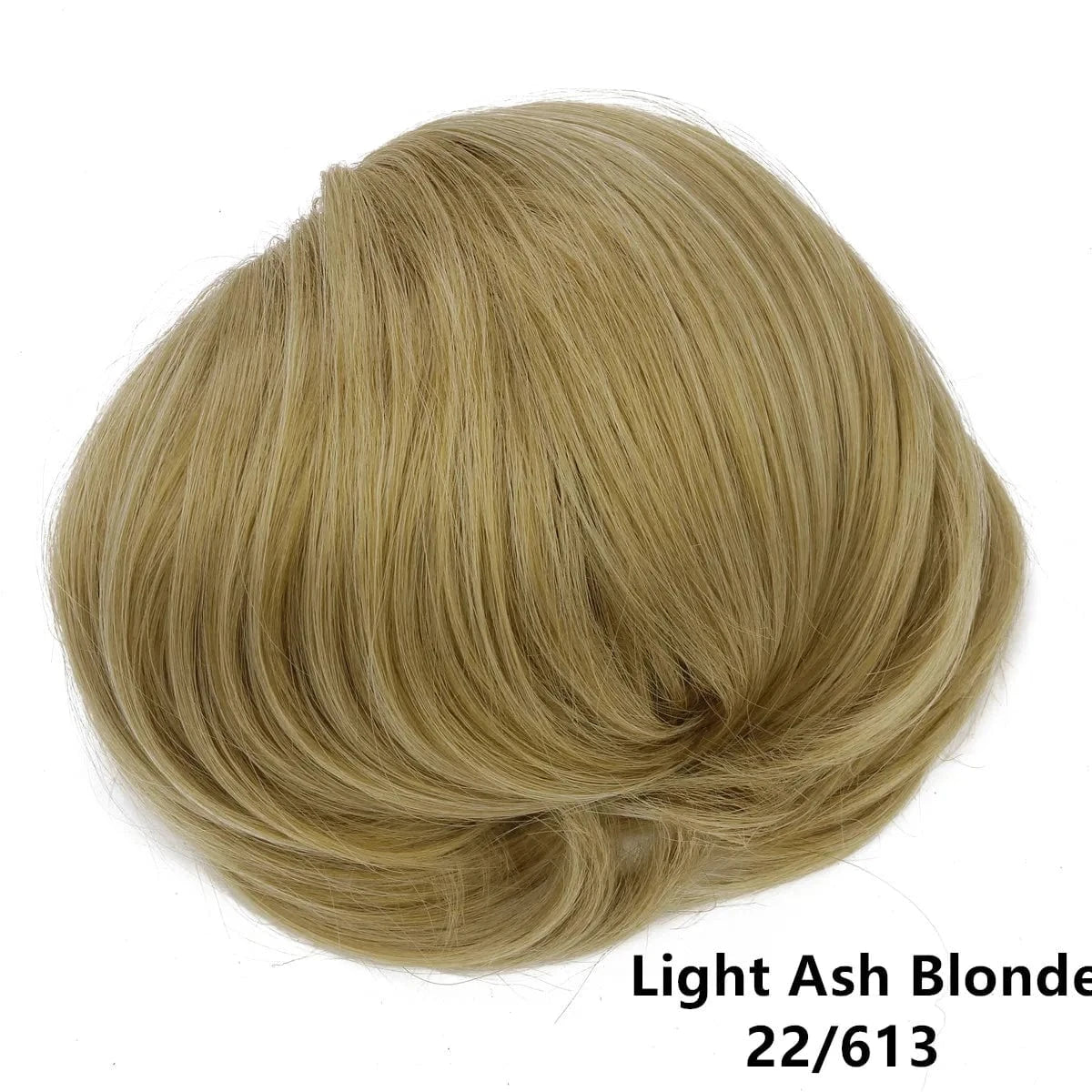 22/613 SARLA Synthetic Black Afro Kinky Hair Donut Bun Extension Bun Burger Postiches Drawstring Chignon Hairpieces Large Hair Puff Bun