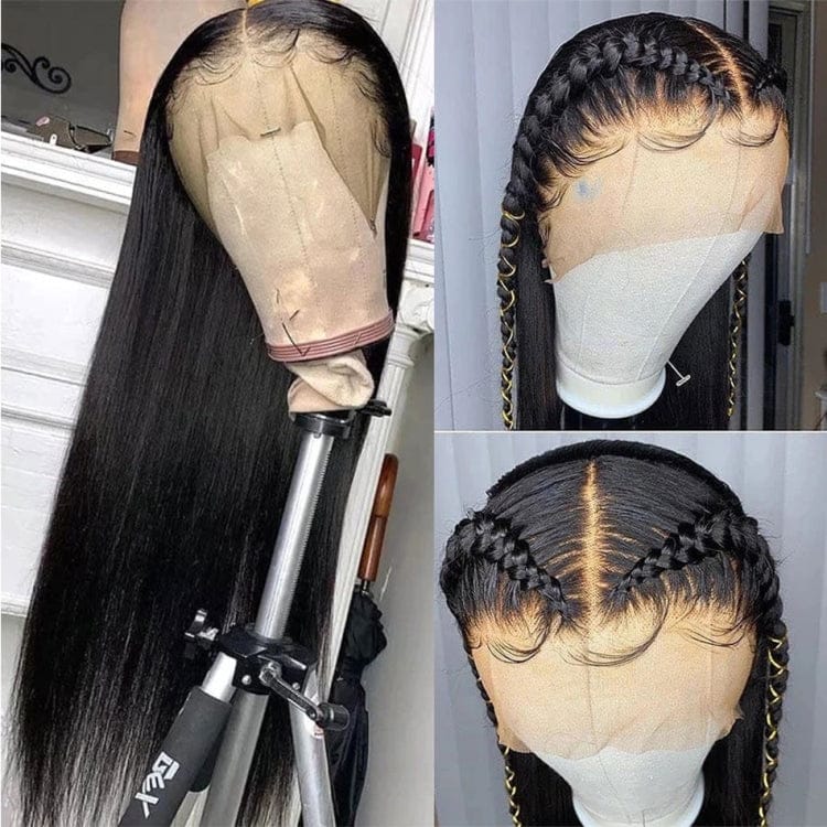 22 Inches / 13x4 lace frontal wig straight Wholesale hd 360 virgin swiss human hair lace front wig,13x6 transparent 360 lace frontal wig,brazilian human hair wig vendors