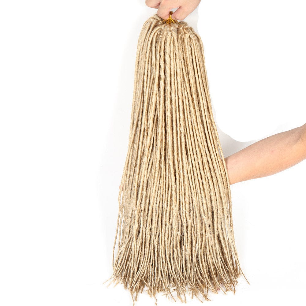 22 Inches / 8 Beanie Cheap Synthetic Wool Dreadlocks straight faux locs