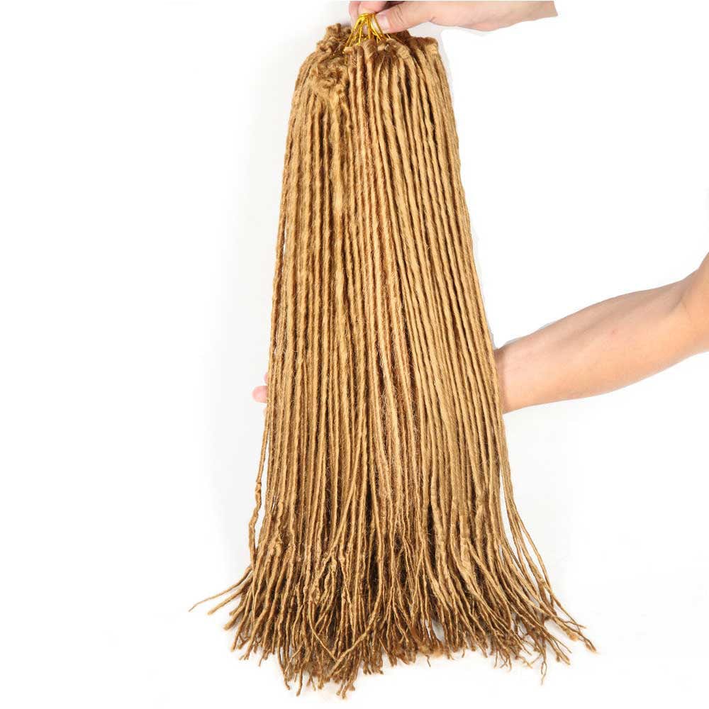 22 Inches / 9 Beanie Cheap Synthetic Wool Dreadlocks straight faux locs
