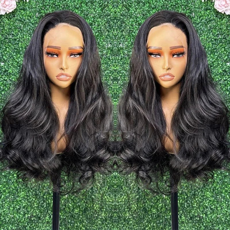 22 Inches / big wave natural Wholesale vendor glueless 13x4 HD lace frontal human hair cuticle virgin raw Vietnamese wigs human hair lace front for women