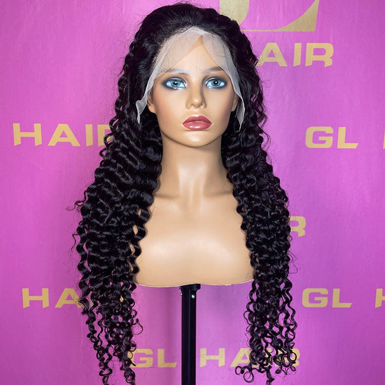 22 Inches / pineapple wave Goodluck wholesale wigs 100human bulk yaki natural kinky straight lace wig hat human donor hair wig beauty vendors free sample