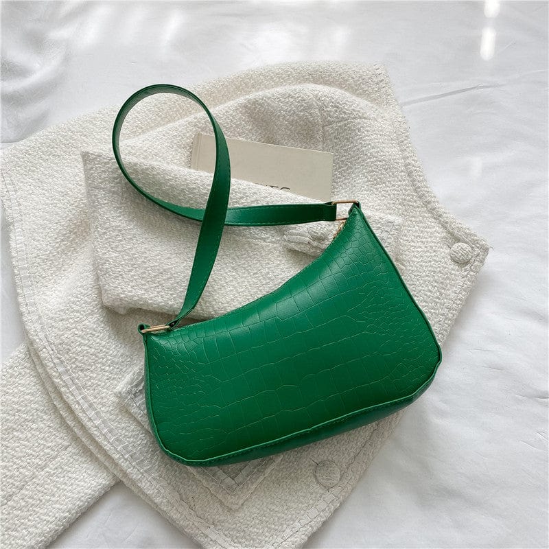 23.5cm*5cm*16.5cm / green New Fashion Underarm Handbags 2022 Girls Hot Sell Purses Females Popular Hand Bags For Young Woman