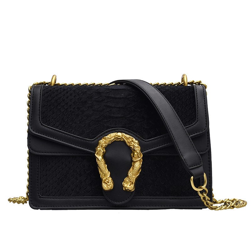 23cm*11cm*17cm / Black Hot Factory Sales 2023 luxury quality bags ladies famous brands velvet purses designer handbags for women