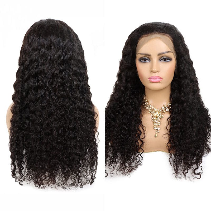 24 Inches / 360 Jerry Curly Wholesale 360 Human Hair Wigs Cheap 13x4 Lace Frontal Wig Kinky Curly 13x6 Brazilian Human Hair Wig