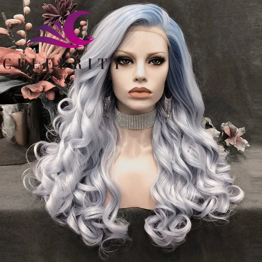 24 Inches / N7-C187 Wholesale Price High Quality Cheap Factory synthetic long wig vendor