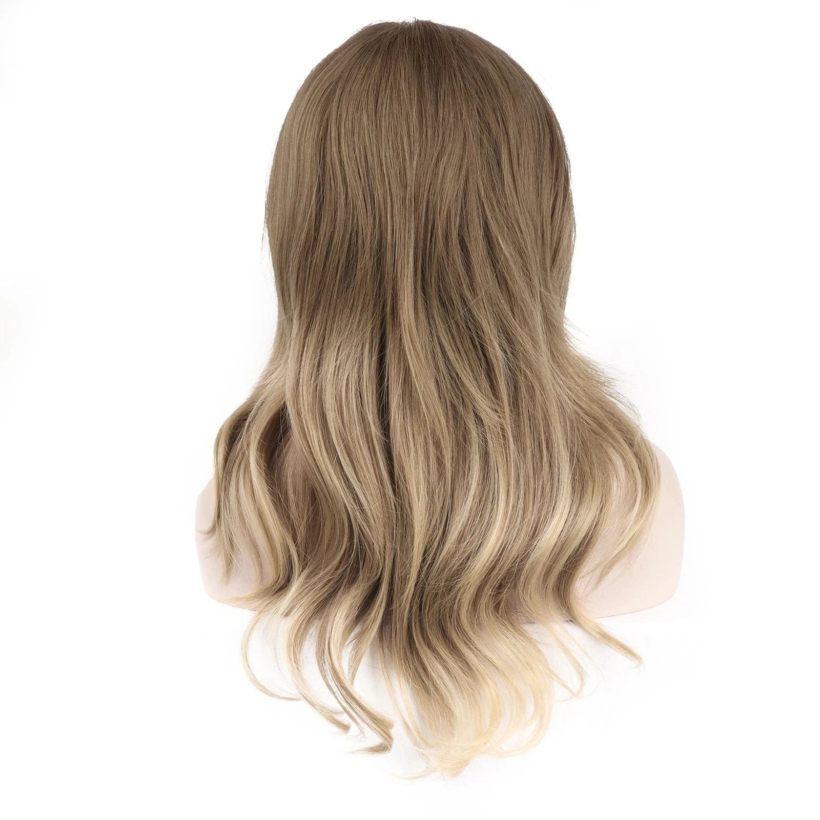 24 Inches / TH2-C214-GL Celebrity T Part Front Premium Synthetic Wigs Body Wave Futura Heat Resistant Synthetic Hair Wigs with Highlights