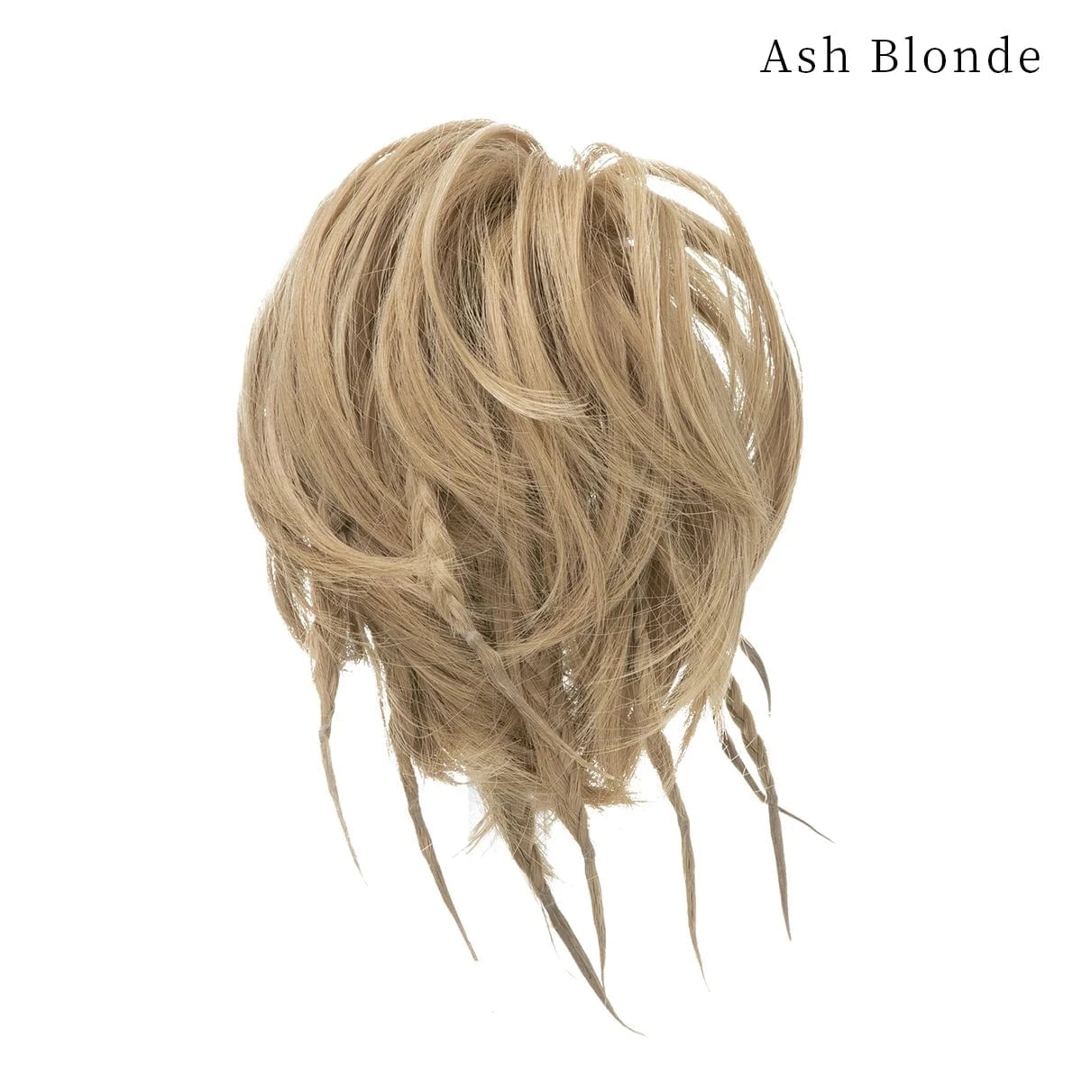 24# Wholesale Fashion Curly Large Messy Padding Pieces Synthetic Bun Stick Hair Postiches Chignon  With Braids For White Women