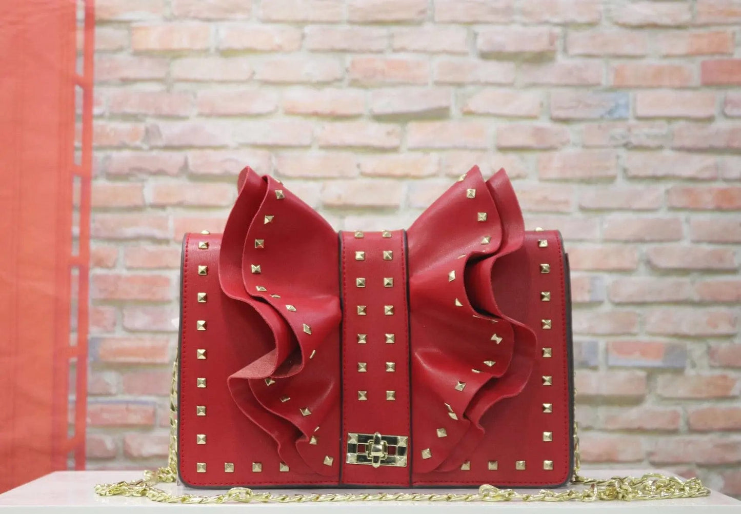 25X17X6CM / Red Trendy Designer Custom Luxury Real Leather Women Tote Bag Female Leather Shoulder Handbags Fashion Genuine Leather Purse