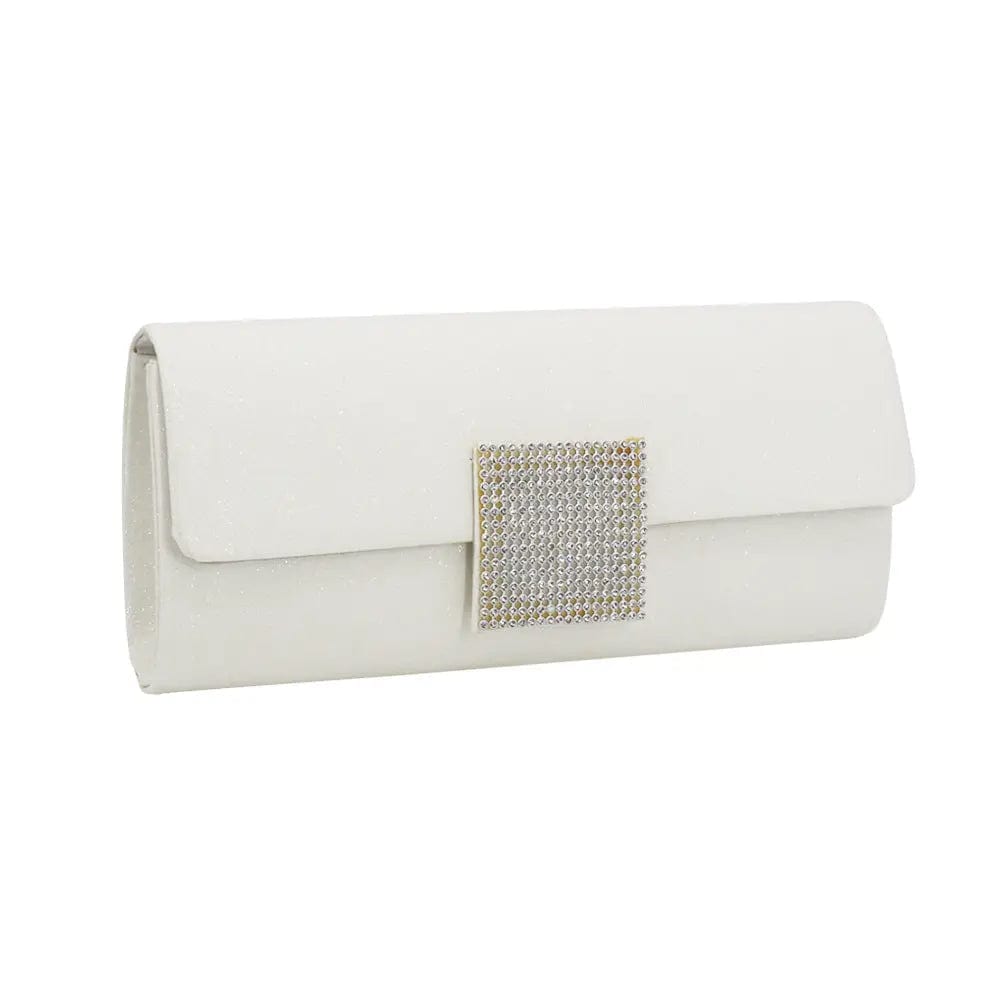26*5*13cm / White Factory Exclusively For 2022 Fashion Temperament Diamond Dinner Bag Ladies Flash Material Fashion Clutch Shoulder Evening Bag
