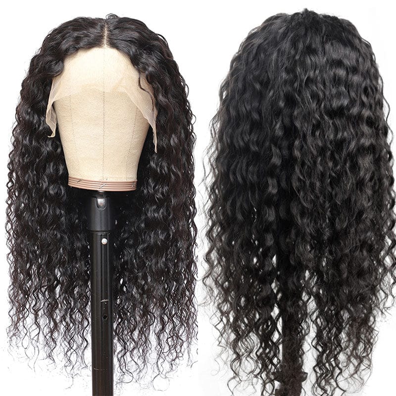 26 Inches / 360 Water Wave Wholesale 360 Human Hair Wigs Cheap 13x4 Lace Frontal Wig Kinky Curly 13x6 Brazilian Human Hair Wig
