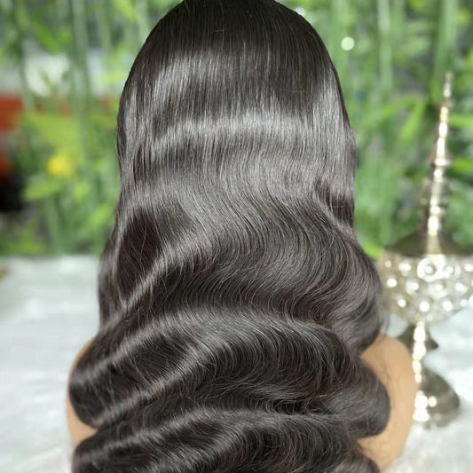 26 Inches / black 2023 In-stock promotion sale same-day delivery 4"x4" lace wig 26inch $142 natural color body wave sell at low price