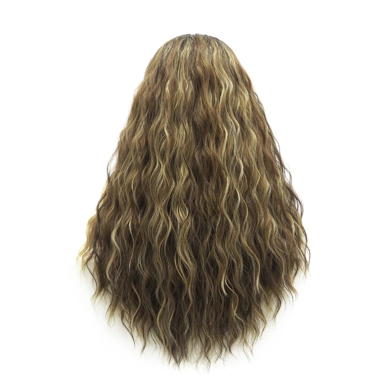 26 Inches / S-W88368-2005-GL Celebrity Wig Cosplay 13*3 Long Curl natural color Daily life Wearing matte  fiber Synthetic Lace front Wigs