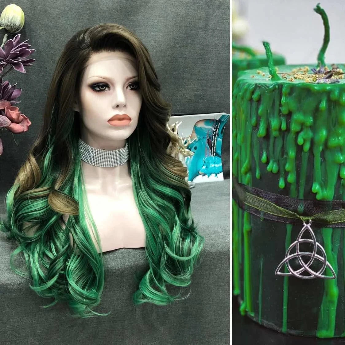 26 Inches / S25-2128-raise Celebrity Premium Synthetic Wigs Futura Heat Resistant Synthetic Hair Wigs with Highlights