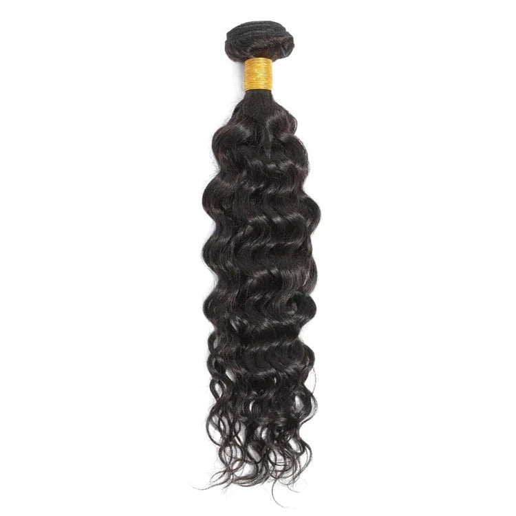 26 Inches / WATER India Original Milky Long Human Hair Weft Bundles 28 Inch Wet And Wavy Raw Cuticle Aligned Virgin Hair Bundle