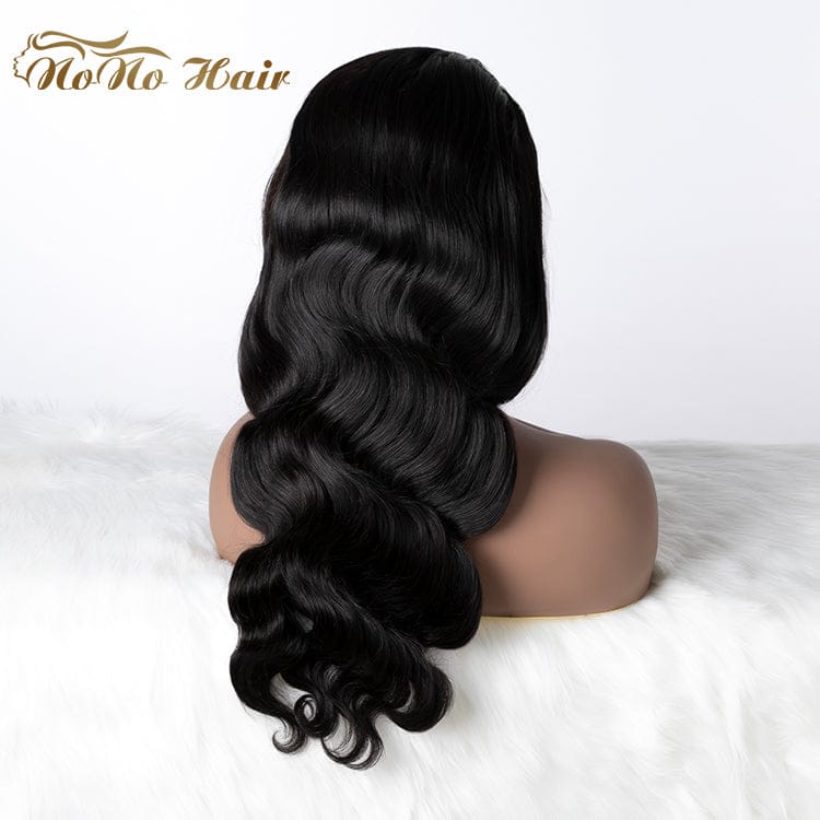 28 Inches / 13*6body wave Clear Lace Frontal Wig New European And American Lace Front Human Hair Wig Virgin Frontal Lace Wigs