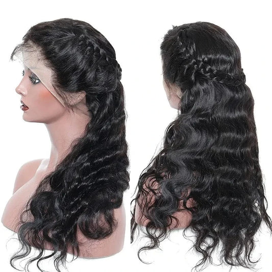 28 Inches / Black hair extension wholesaler factory wholesale brazil human hair lace wig