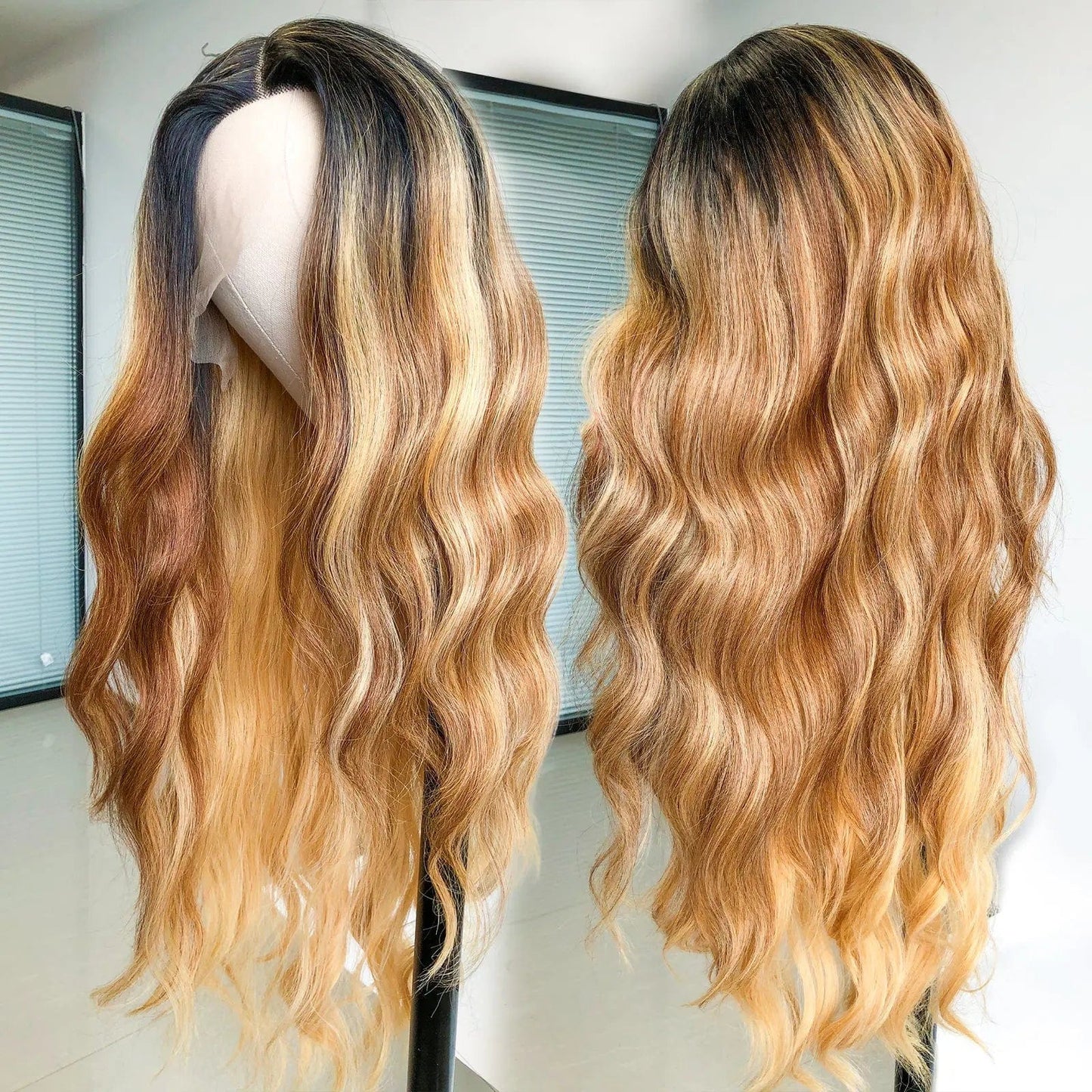 28 Inches / color piano curly long premium high quality high hair
