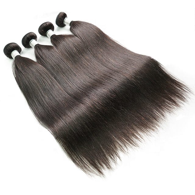 28 Inches / straight hair bundles 32 34 36 38 Malaysian Indian Straight Cuticle Hair Weave Bundles , 100% 10A Brazilian Virgin Long 40 Inch Peruvian Human Hair