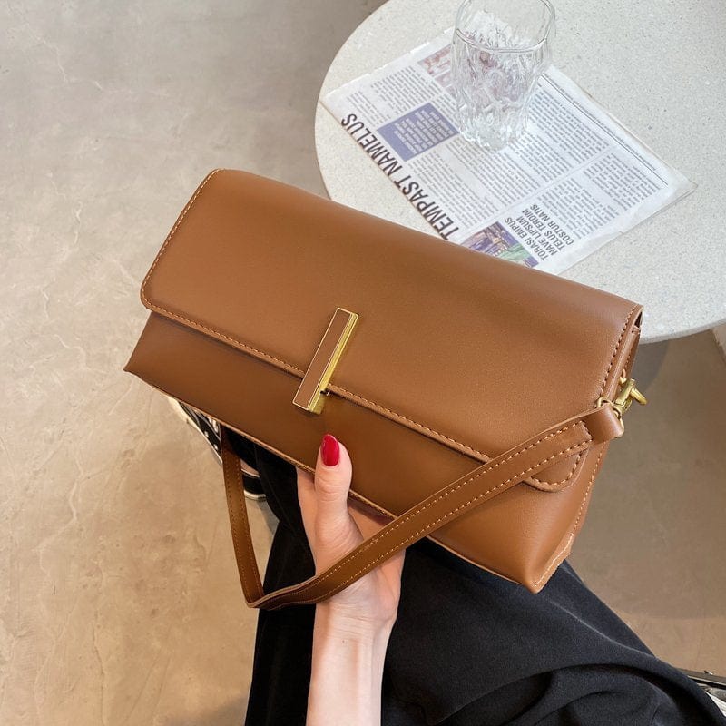 28cm*9cm*14cm / Brown New Designer Shoulder Bags 2022 Girls Luxury Cute Handbags Ladies Famous Small Purses For Young Lady