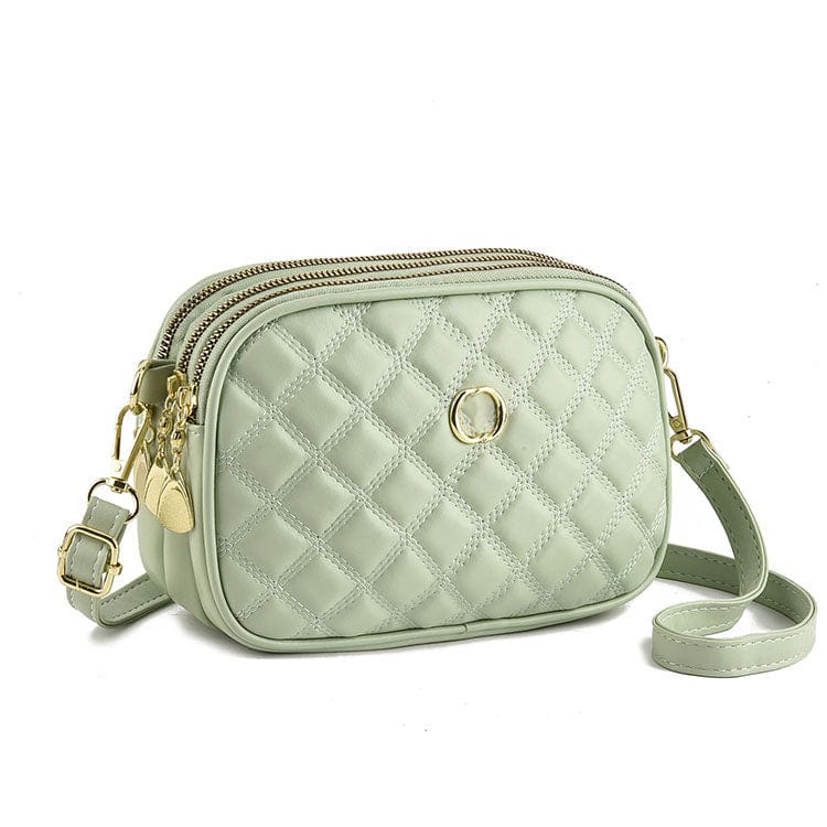 3 Affordable women's cross body sling bag chain lozenge pattern women's messenger bag designer luxury brand bags