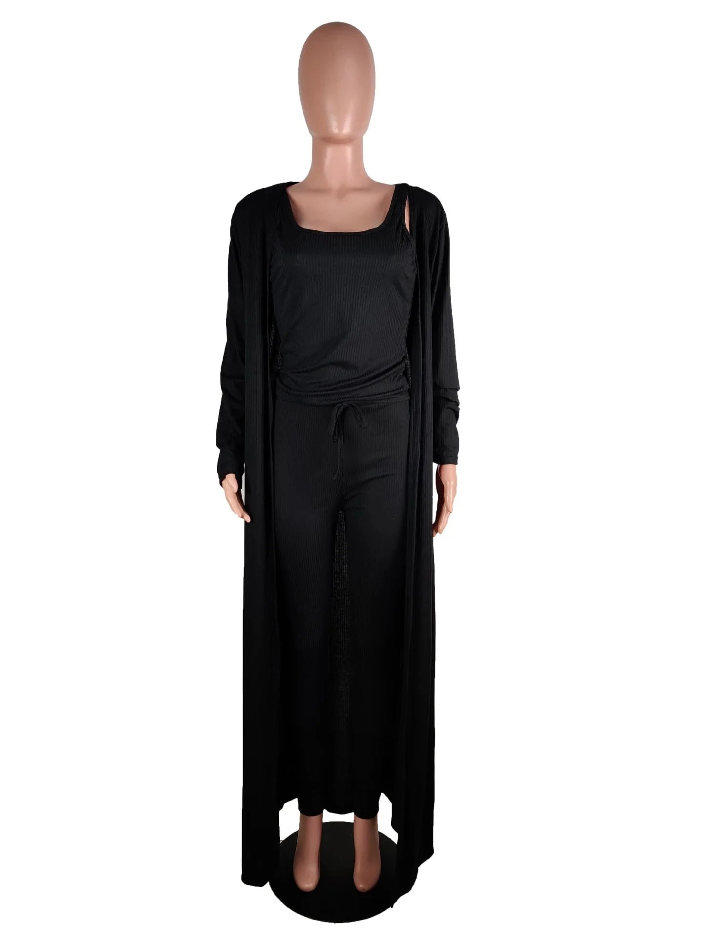 3 Piece Cardigan Autumn Set Womens Clothing Two Piece Fashion 2 Piece Jogger Outfit Women Pant Sets Casual 3pc Fall Set Woman