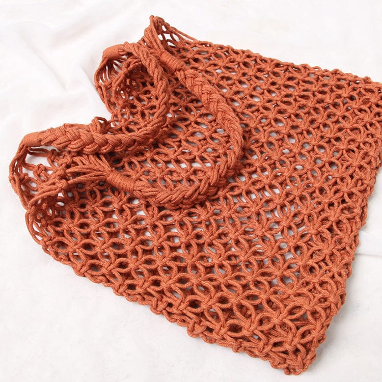 3 Sopurrrdy Wholesale Fashion Straw Indonesia Mesh Clutch Cotton Beach Tote Bag Shopping Tote Net Rattan Tote Bag with Handle