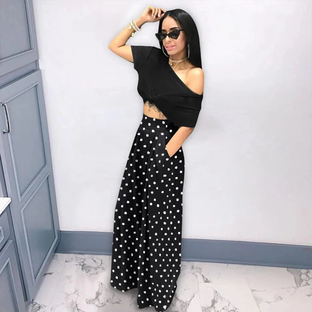 3 XL / 4 New 2023 High Waist Plaid Print Ladies Streetwear Home Wear Casual Trouser Autumn Wide Leg Women'S Pants