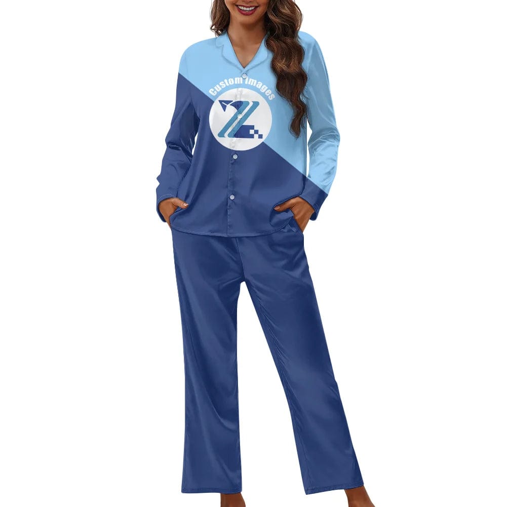 3 XL / CUSTOM Fancy Christmas Pyjamas Set Print Long Sleeve Top And Long Pants Loungewear Family Matching Christmas Pajamas Family Sleepwear