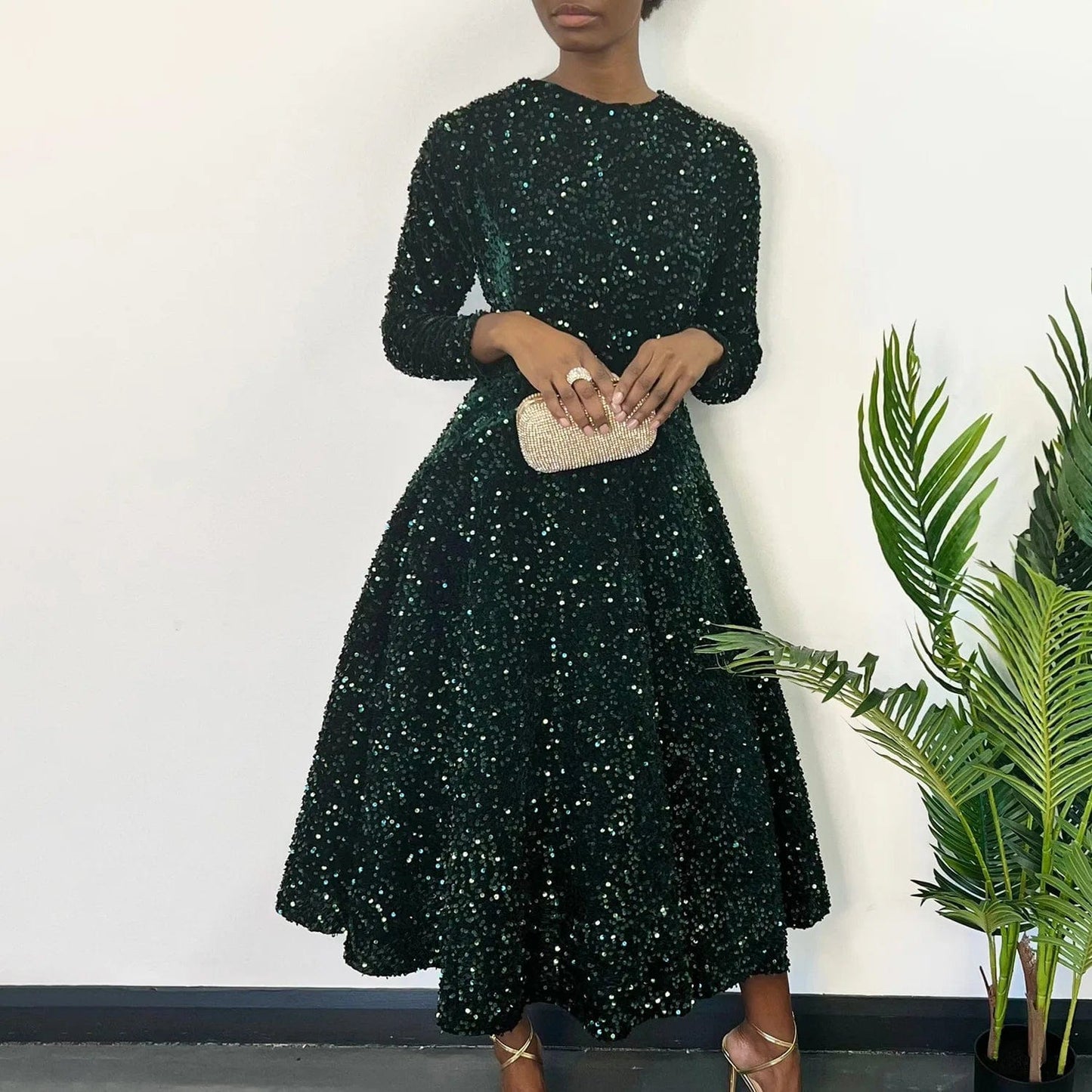 3 XL / green Feminino vestidos elegantes para mujer women elegant formal dresses