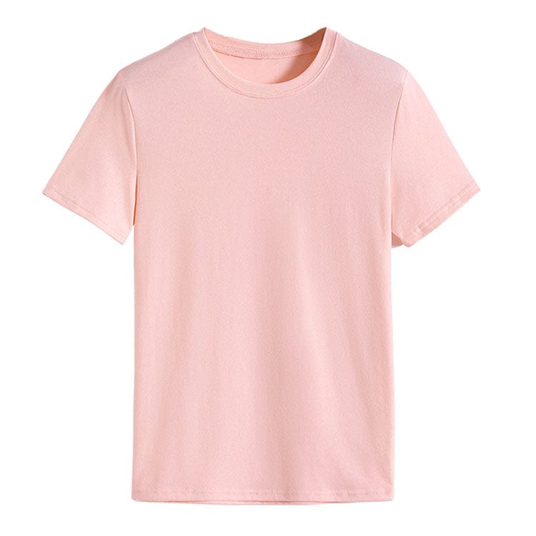 3 XL / Pink Just Pray Turquoise Cow T-Shirt Tee