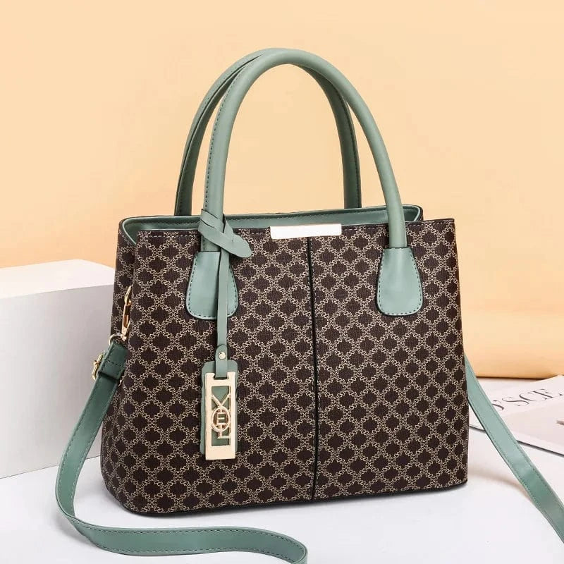 30.5*13.5*23cm / green Sac A Main Femme Composite Bags Women Handbags Ladies Vintage Tote Bag Women's Tote Bags Large Capacity Handbags for Ladies