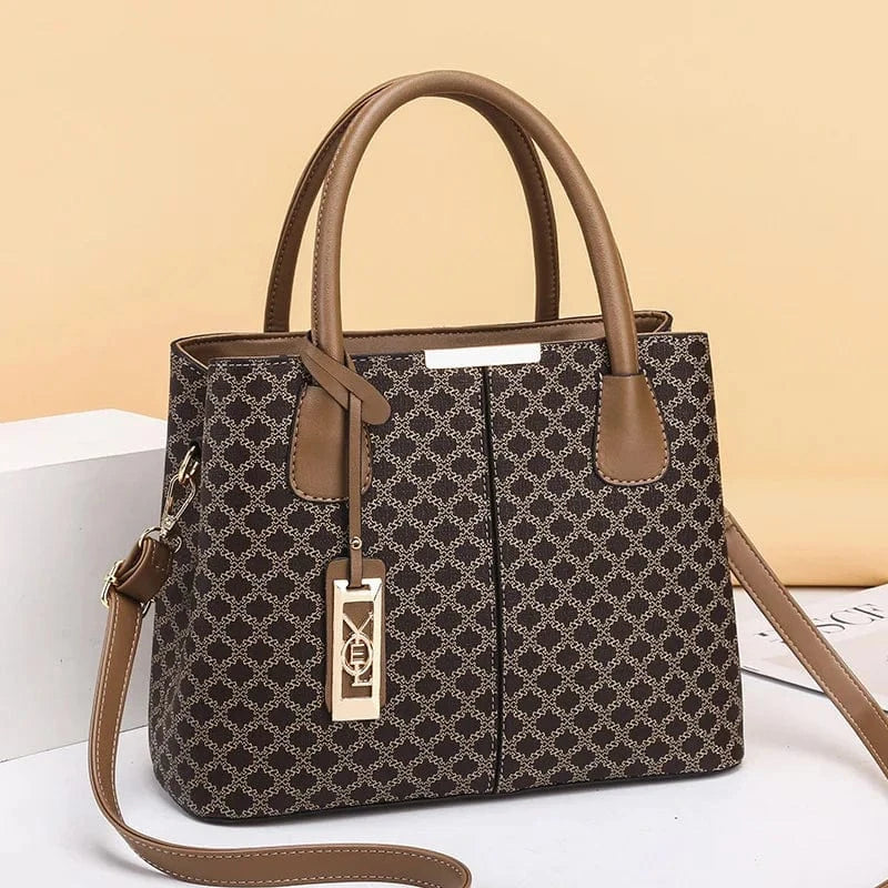 30.5*13.5*23cm / Khaki Sac A Main Femme Composite Bags Women Handbags Ladies Vintage Tote Bag Women's Tote Bags Large Capacity Handbags for Ladies
