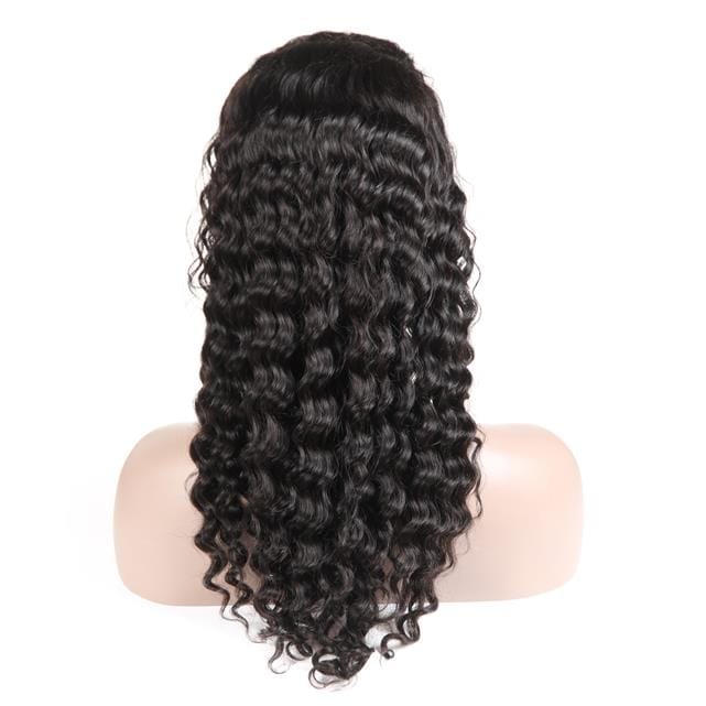 30 Inches / 360 Deep wave Malaysian Hair Hd 360 Lace Wigs ,Top Quality Mink Brazilian Hair Transparent 360 wigs, Soft Human Hair Thin 360 Lace Frontal Wig