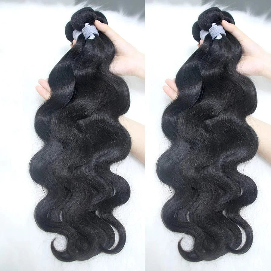 30 Inches / body wave AngelBella 9A Grade Virgin Hair Bundles Body Wavy Human Hair Bundles Unprocessed Wholesale Virgin Brazilian Hair Bundle