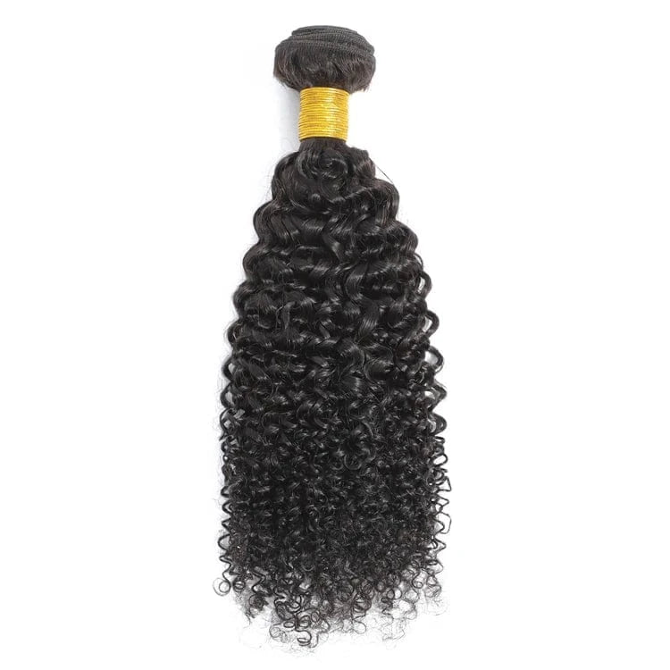 30 Inches / KINKY CURLY Thick Cambodian Hair Bundle Weaves Long 30 Inches Natural Black 100% Mink Brazilian Virgin Curly Human Hair Bundles