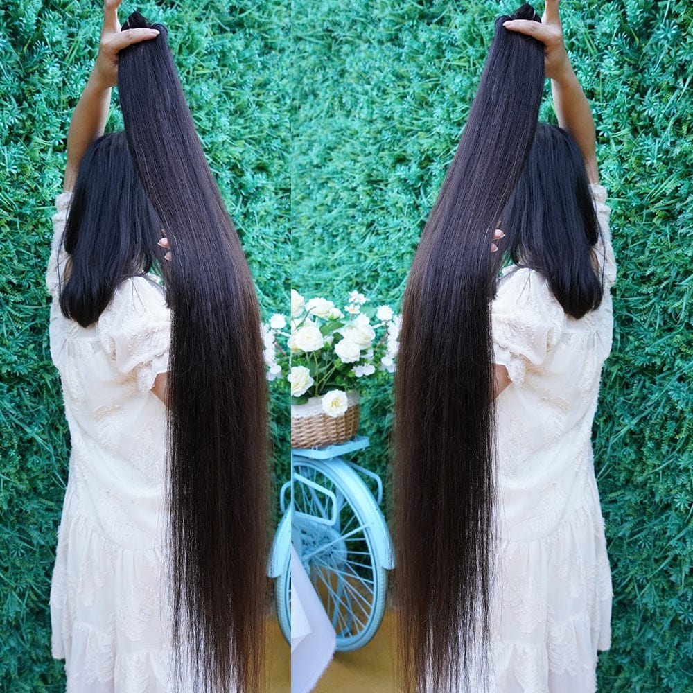 32 34 36 38 Malaysian Indian Straight Cuticle Hair Weave Bundles , 100% 10A Brazilian Virgin Long 40 Inch Peruvian Human Hair