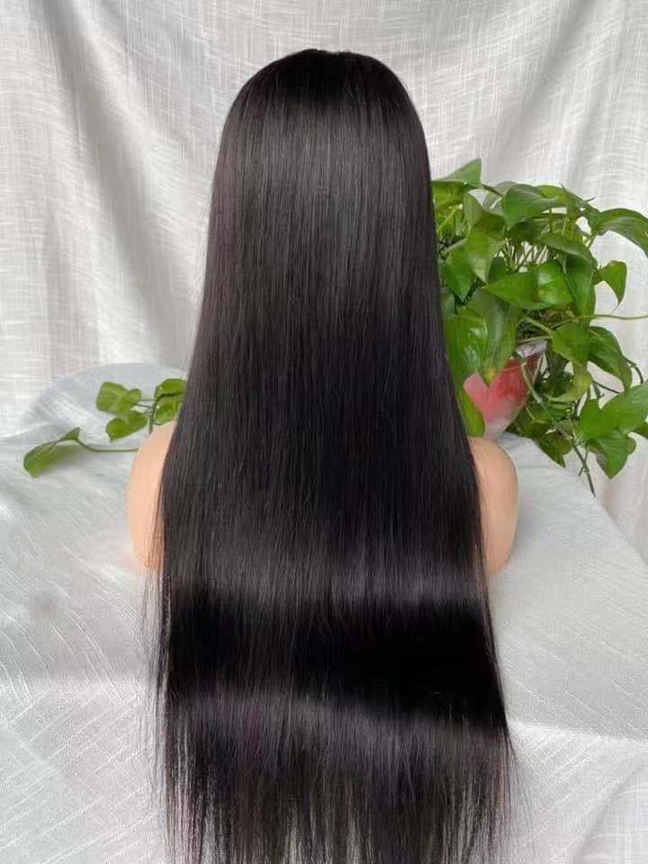 32 Inches / 13*4 straight 250% Peruvian Body Wave 360 Swiss Lace Wig (Pre-Plucked, Glueless)
